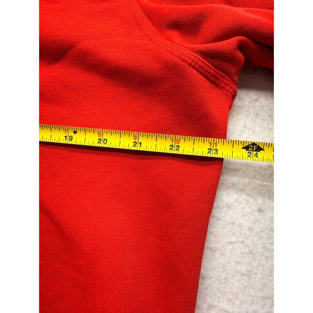 Nike Sportswear Club Fleece Pullover Hoodie Men's Size Large Red 826433-658 - Picture 5 of 8